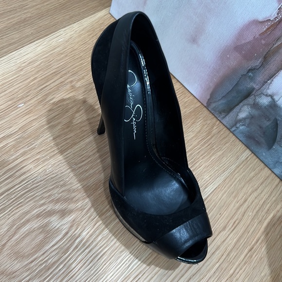 Jessica Simpson js-weema leather stilettos - Picture 2 of 5